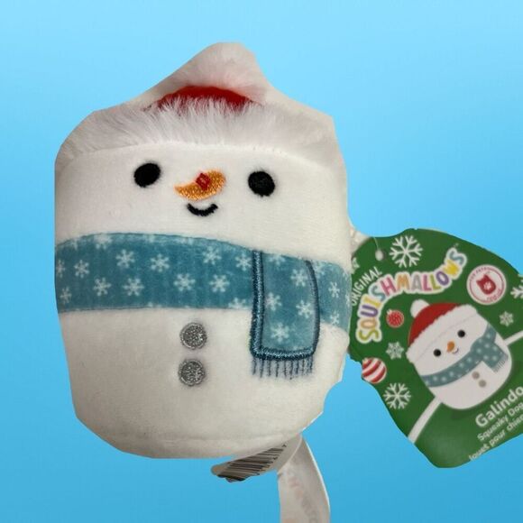 2023 Holiday Squeeky Plush Squishmallow Squad For Dogs Gilindo Carol & Gina - Picture 2 of 5